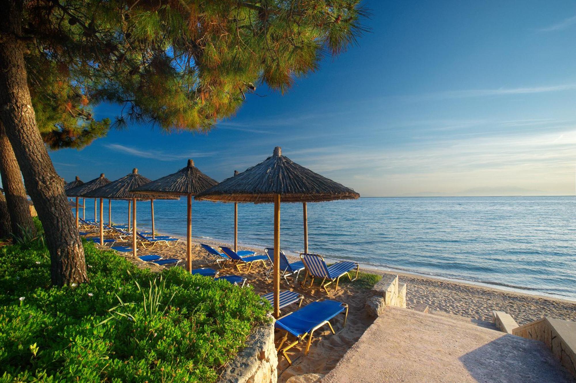 Portes Beach Hotel Nea Poteidaia Exterior foto